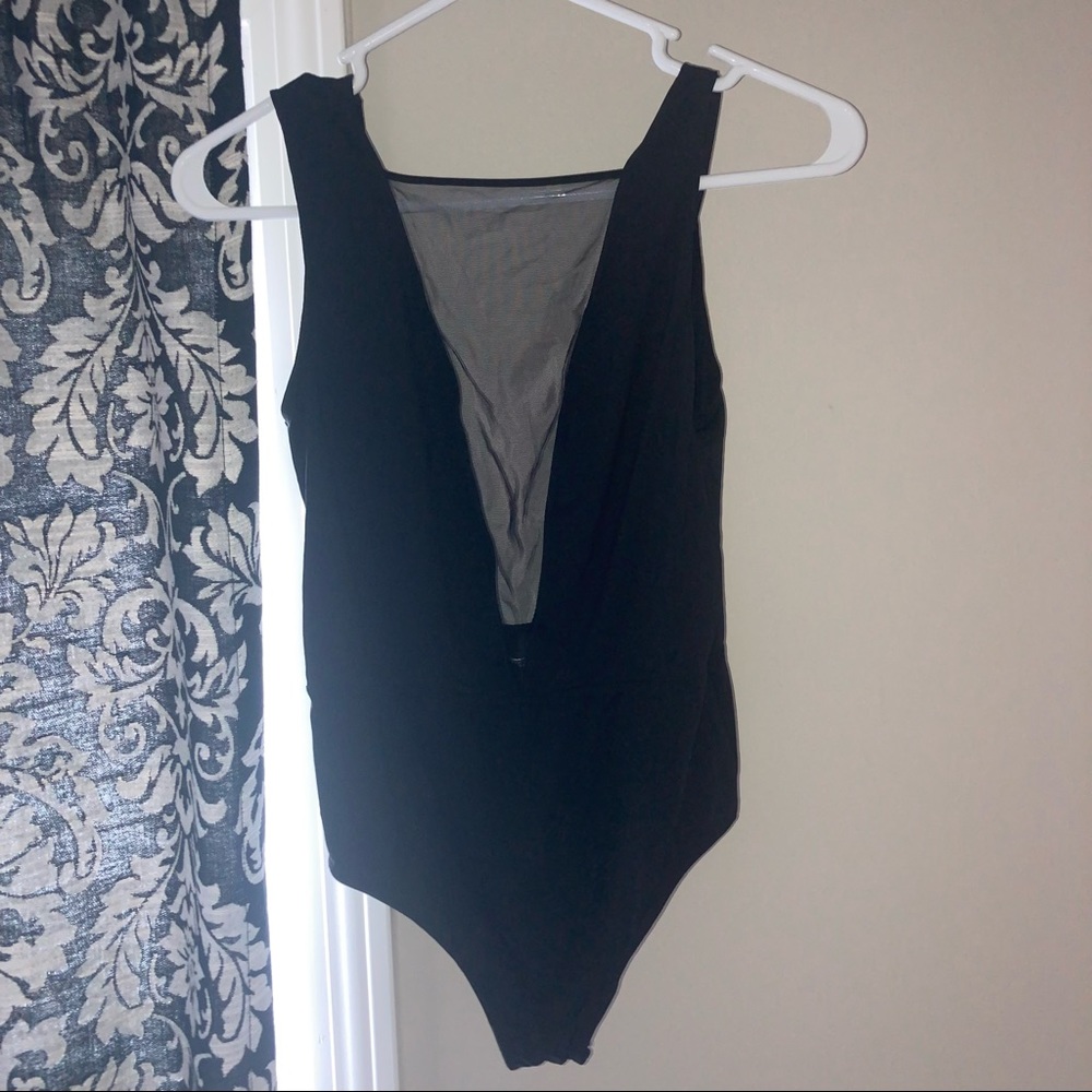 Sexy mesh open back Victoria’s Secret bodysuit